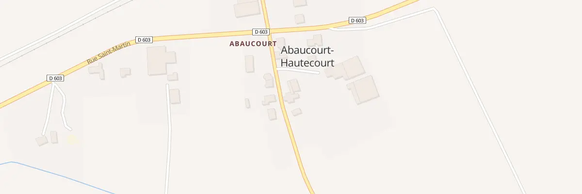 Plan du 3 Rte de Moranville à Abaucourt-Hautecourt