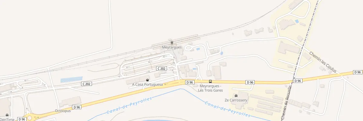 Plan de La Grange à Meyrargues