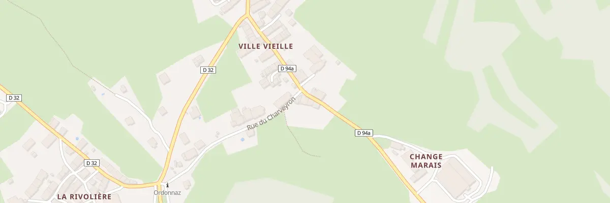 Plan du 170 Rte du Mollard de Don à Ordonnaz