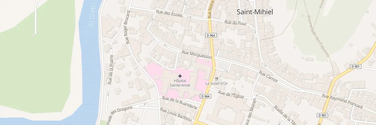 Plan du 7 Rue Morguesson à Saint-Mihiel
