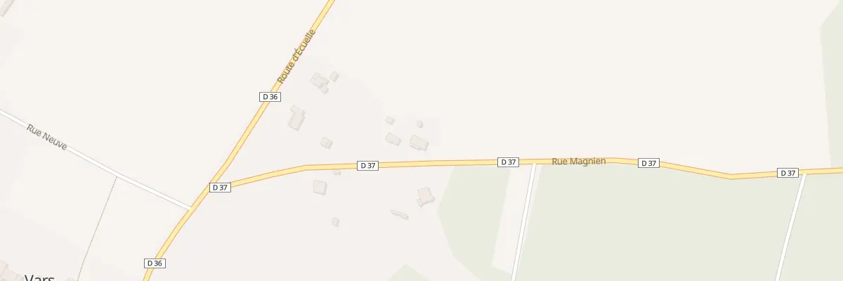 Plan du 7 Rue de Magnien à Vars