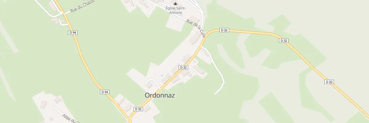 Plan du 5003 Ville d’En Bas à Ordonnaz