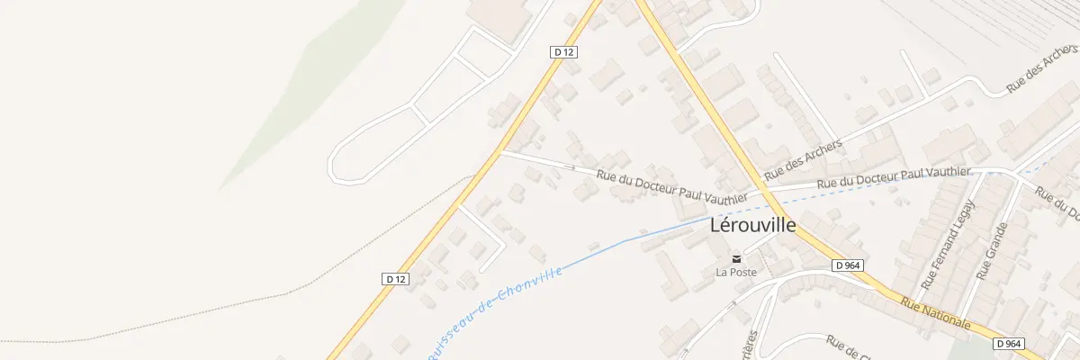 Plan du 29 Rue du Docteur Paul Vauthier à Lérouville