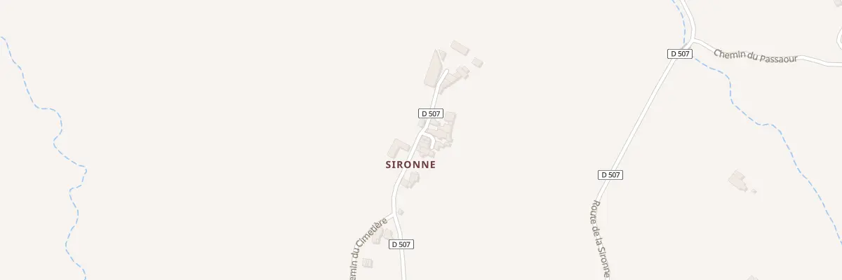Plan du 5113 Sironne à Saint-André-de-Rosans