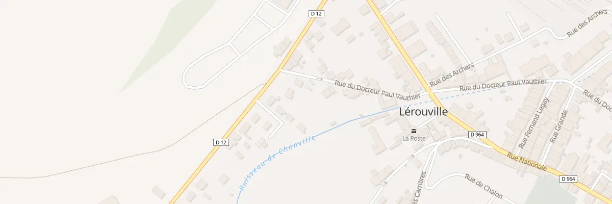 Plan du 17 Rue de la Liberation à Lérouville