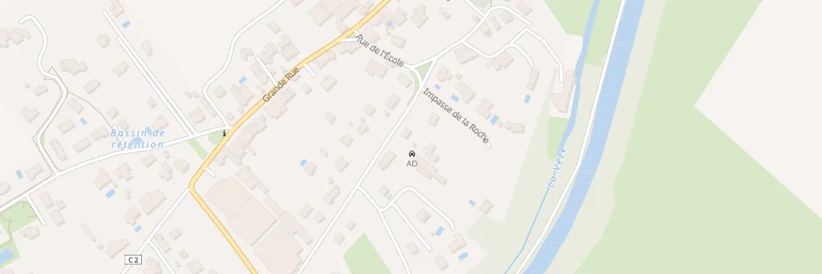 Plan du 3 Rue des Vignes à Baverans