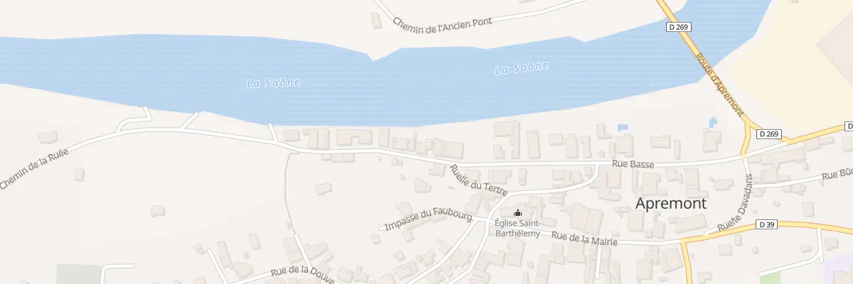 Plan du 34 Rue Basse à Apremont