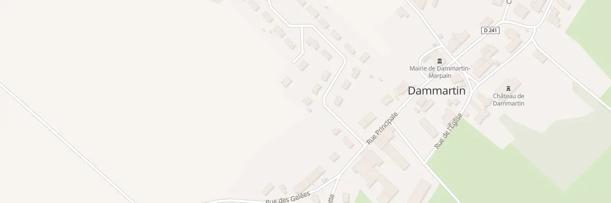 Plan du 1 Lot le Clos des Dorés à Dammartin-Marpain
