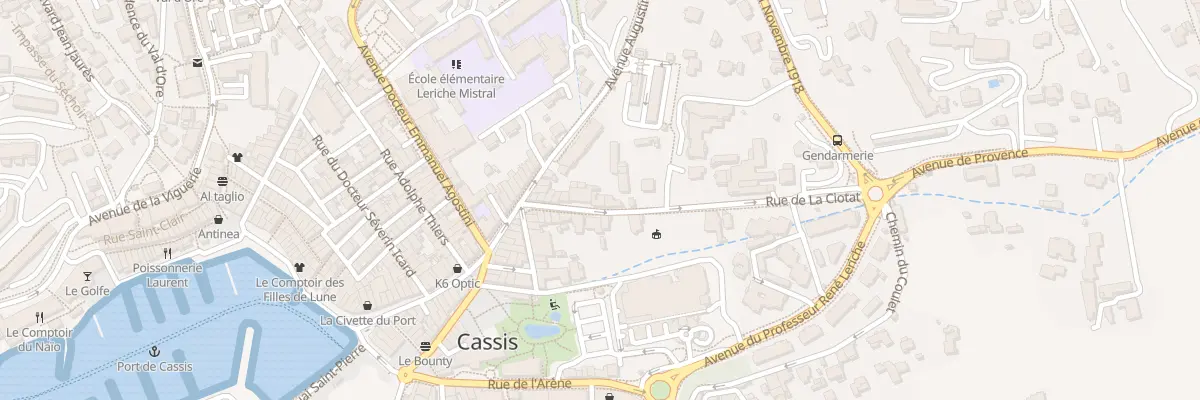 Plan du 15 Rue de La Ciotat à Cassis