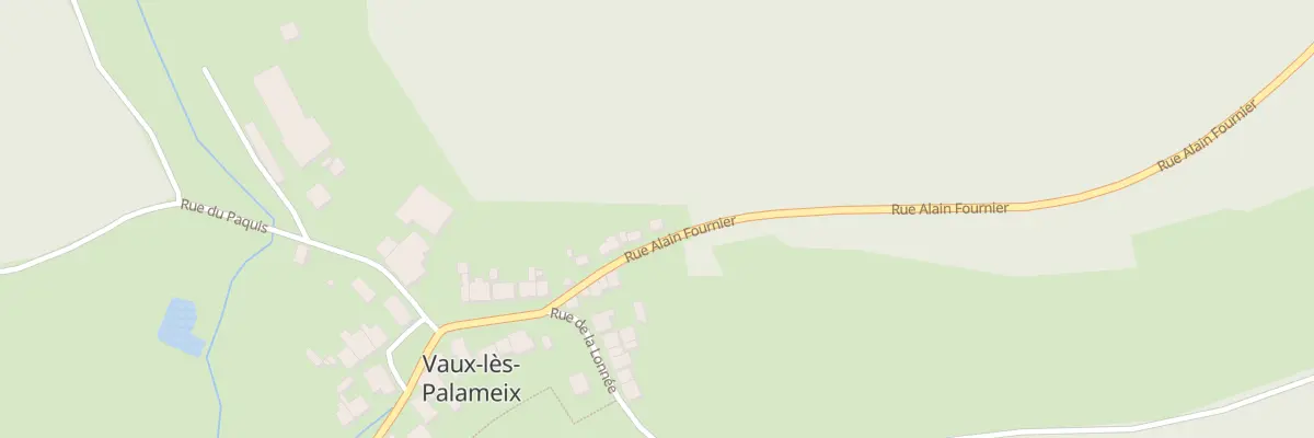 Plan du 15 Rue Alain Fournier à Vaux-lès-Palameix