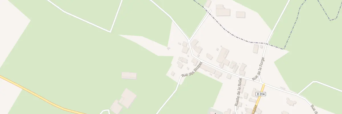 Plan du 6 Rue des Riottes à Mutigney