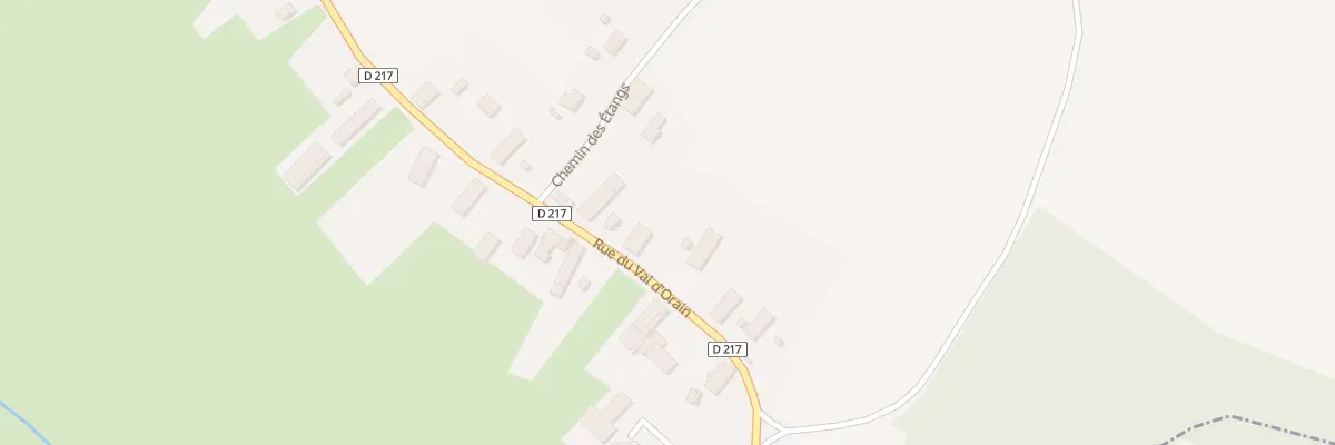 Plan du 23 Rue du Val d’Orain à Séligney