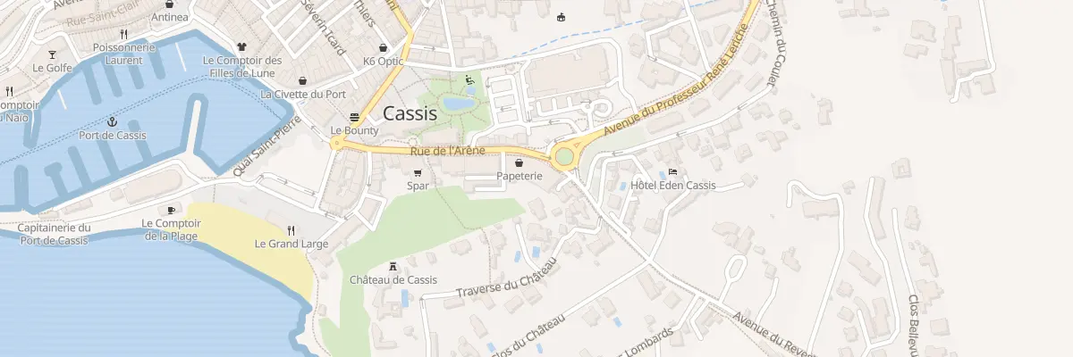 Plan du 34 Rue de l’Arène à Cassis