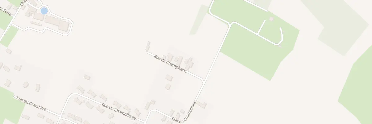 Plan du 63 Rue de Champfranc aux Avenières Veyrins-Thuellin