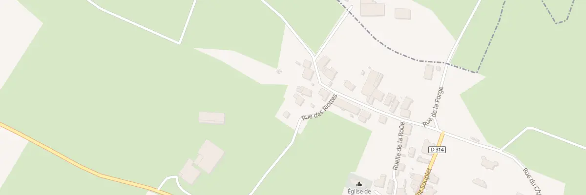 Plan du 3 Rue des Riottes à Mutigney