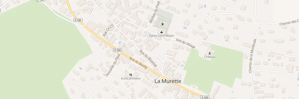 Plan du 45 Rue du Bouchat à La Murette