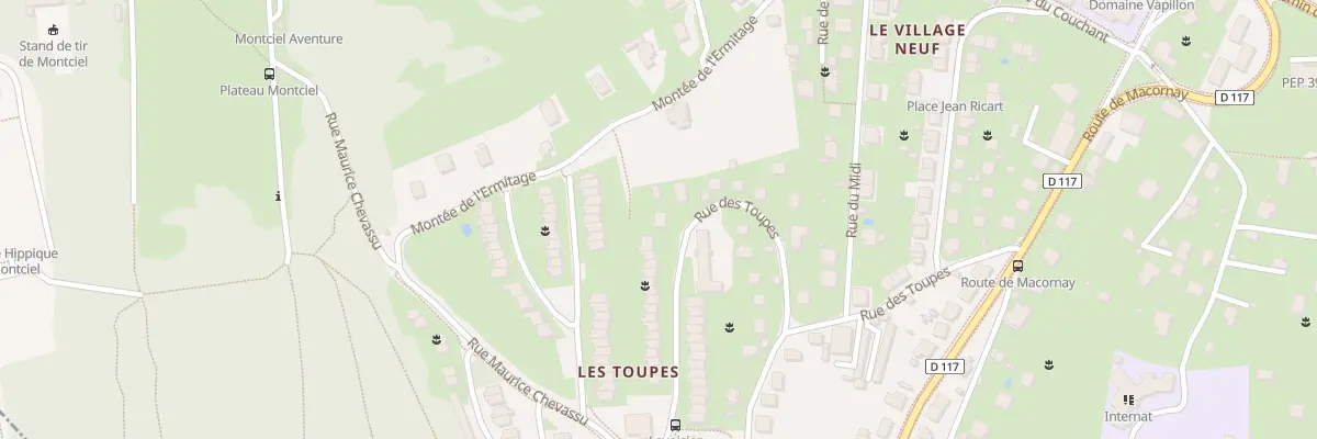 Plan du 22 Rue des Toupes à Lons-le-Saunier