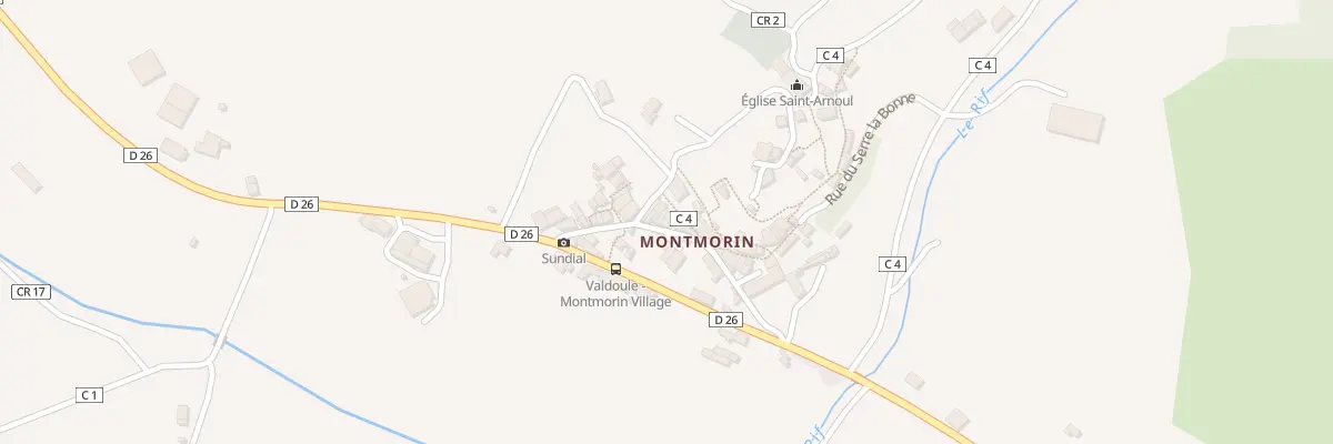 Plan du 5017 Le Village de Montmorin à Valdoule