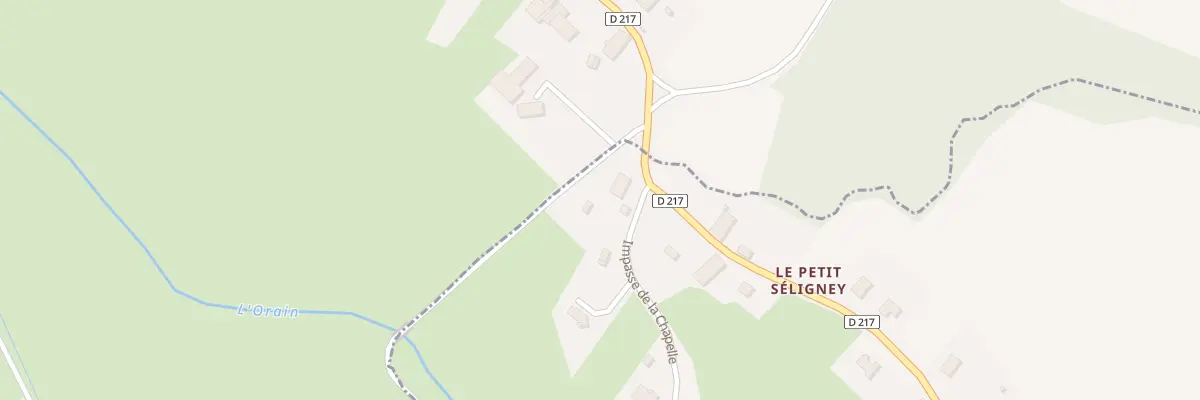 Plan du 6 Hameau du Petit Séligney à Villers-les-Bois