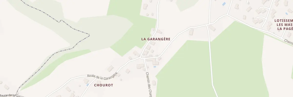 Plan du 207 Che de Farnoussière à Chirens