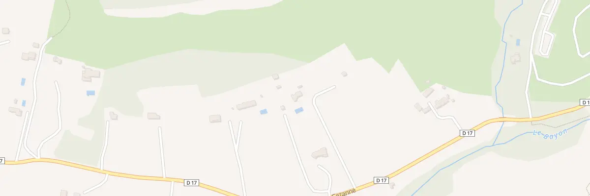 Plan du 5080 La Creste à Beaurecueil
