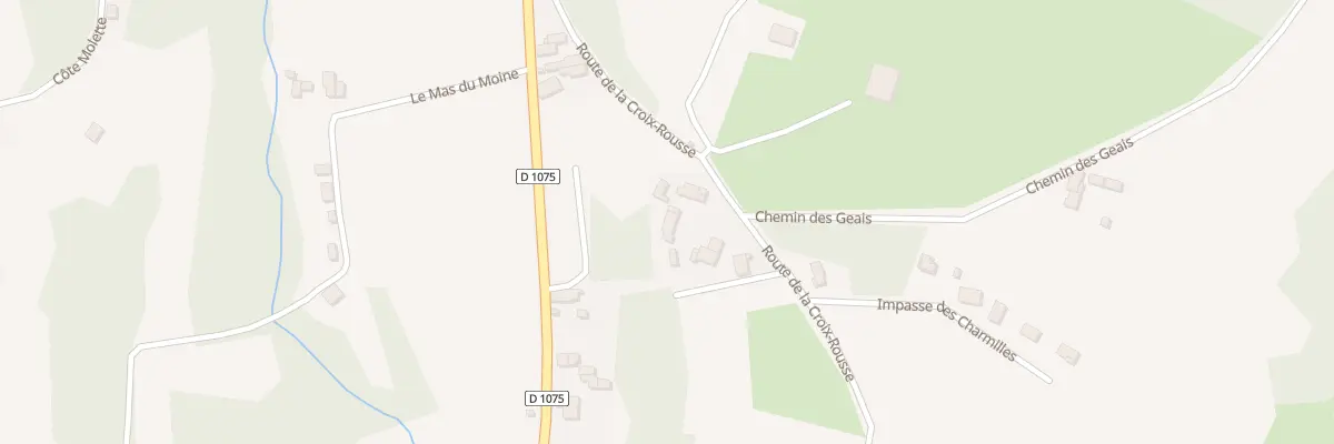 Plan du 25 Rte de la Croix Rousse aux Avenières Veyrins-Thuellin
