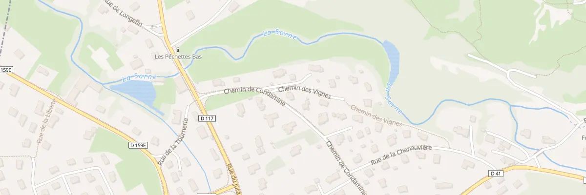 Plan du 270 Che de Condamine à Macornay