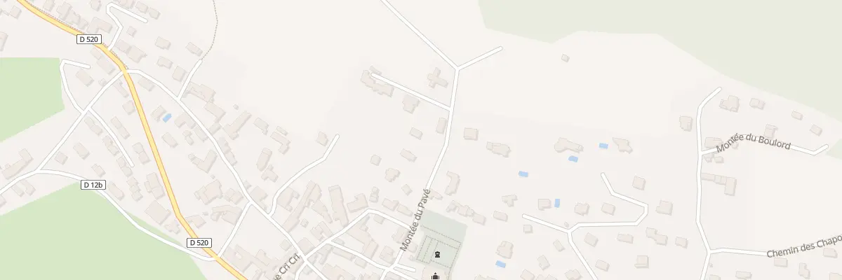 Plan du 245 Mte du Pavé à La Murette