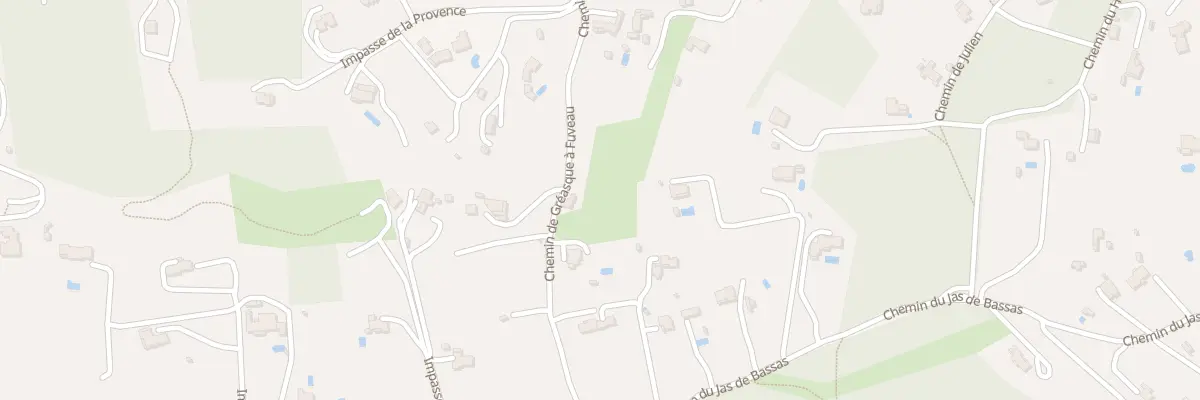 Plan du 5953 Les Espinades à Fuveau