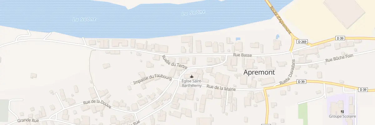 Plan du 27 Rue Basse à Apremont