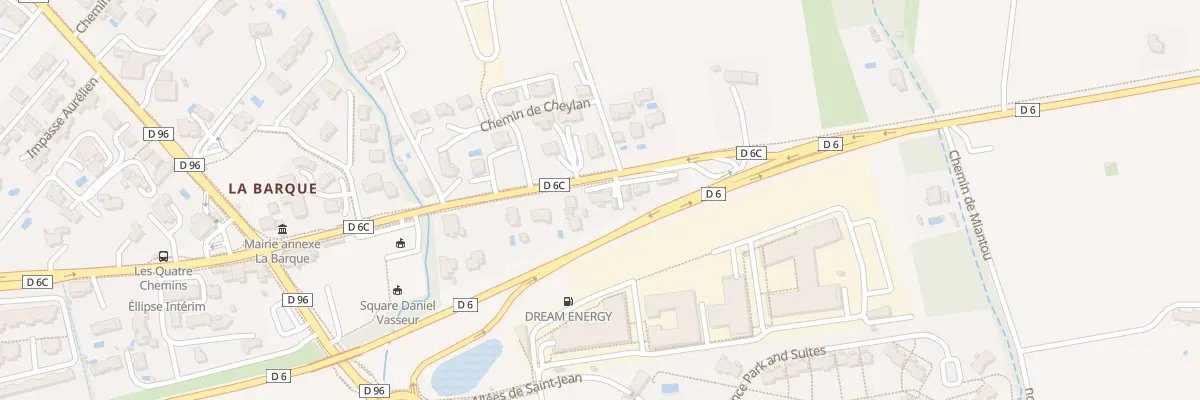 Plan du 60 Rte de Trets à Fuveau