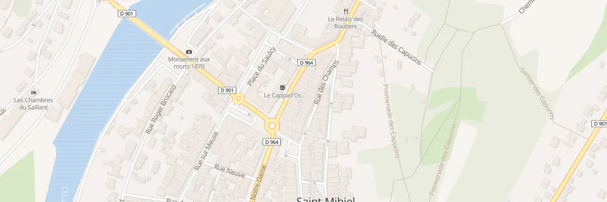 Plan du 17 Rue des Champs à Saint-Mihiel