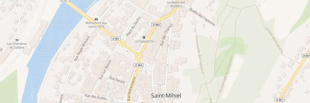 Plan du 11 Rue des Champs à Saint-Mihiel