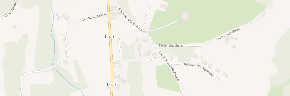 Plan du 27 Rte de la Croix Rousse aux Avenières Veyrins-Thuellin