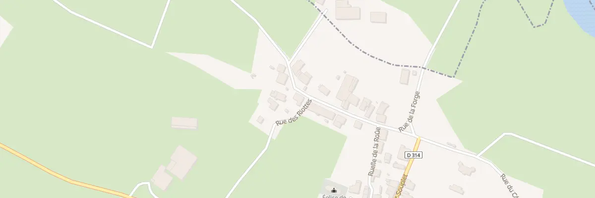 Plan du 2 Rue des Riottes à Mutigney