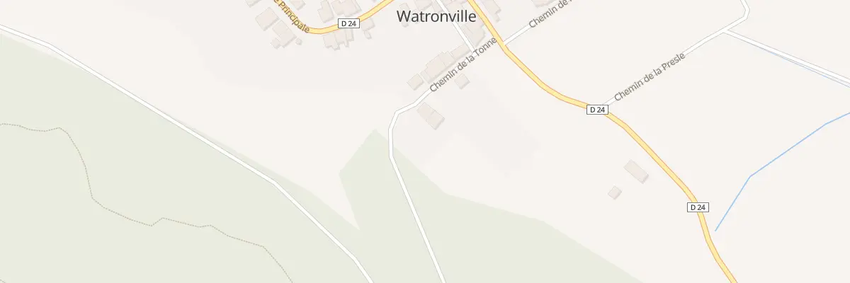 Plan du 5 Che de la Tonne à Watronville