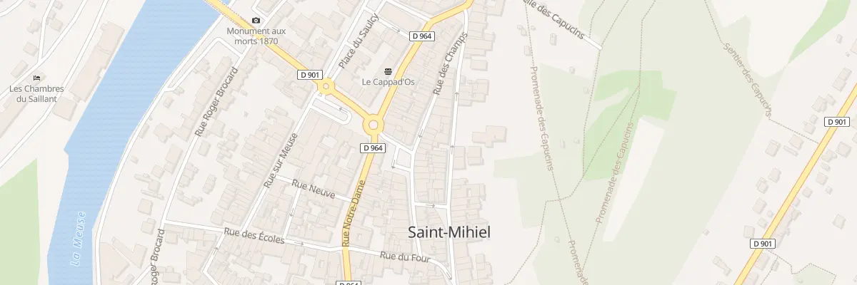 Plan du 4 Rue des Champs à Saint-Mihiel
