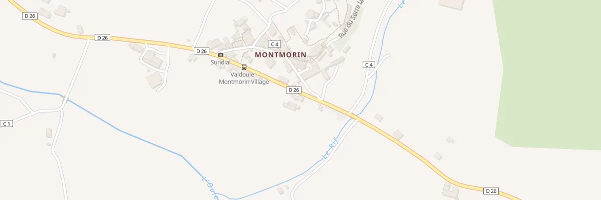 Plan du 5092 Le Village de Montmorin à Valdoule