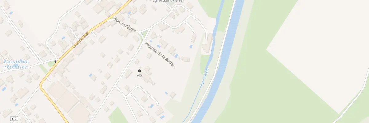 Plan du 10 Imp de la Roche à Baverans