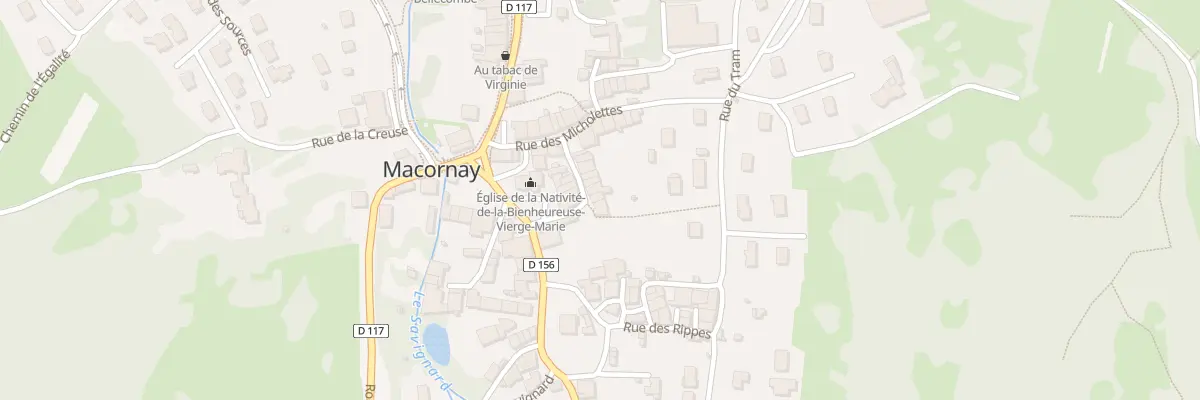 Plan du 49 Rue des Artisans à Macornay
