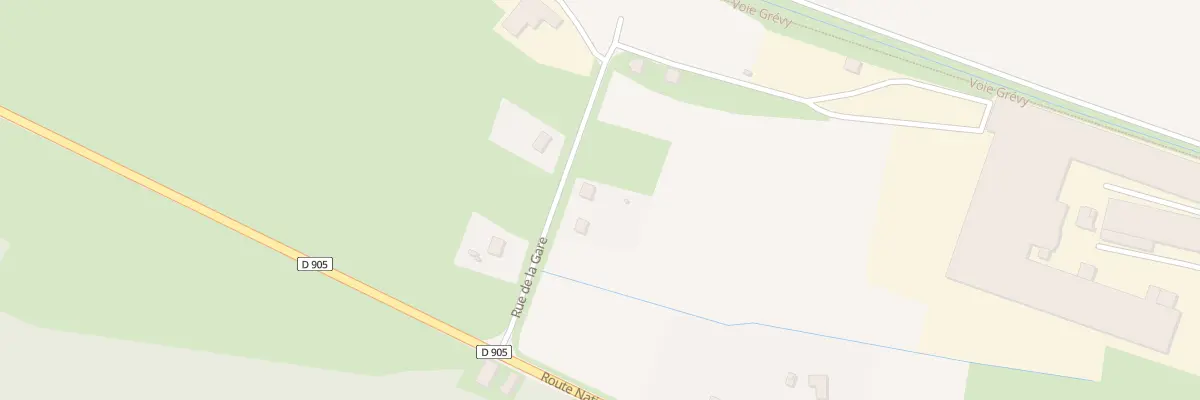Plan du 9 Rue de la Gare à Souvans