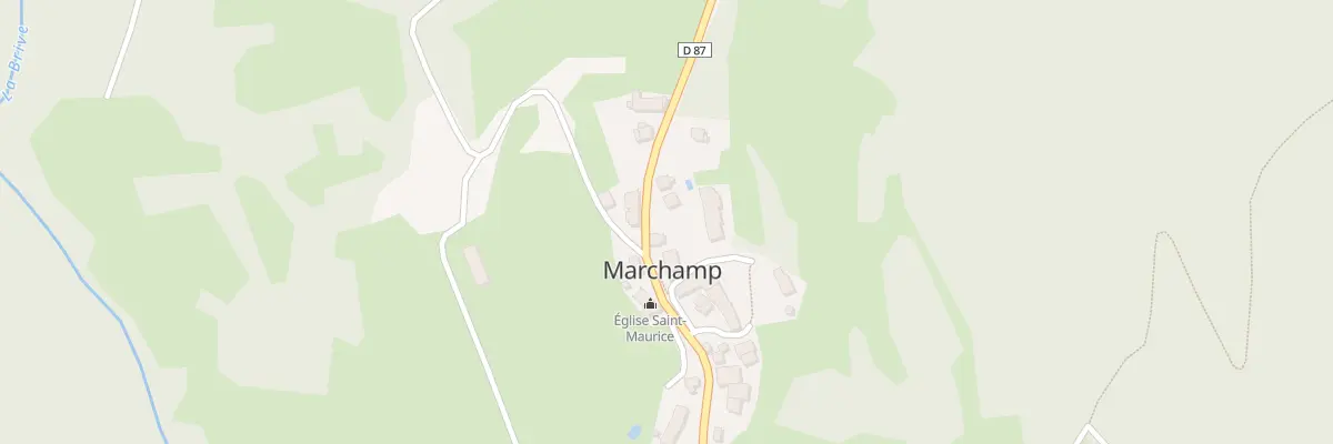 Plan du 30 Rue Principale - Marchamp à Marchamp