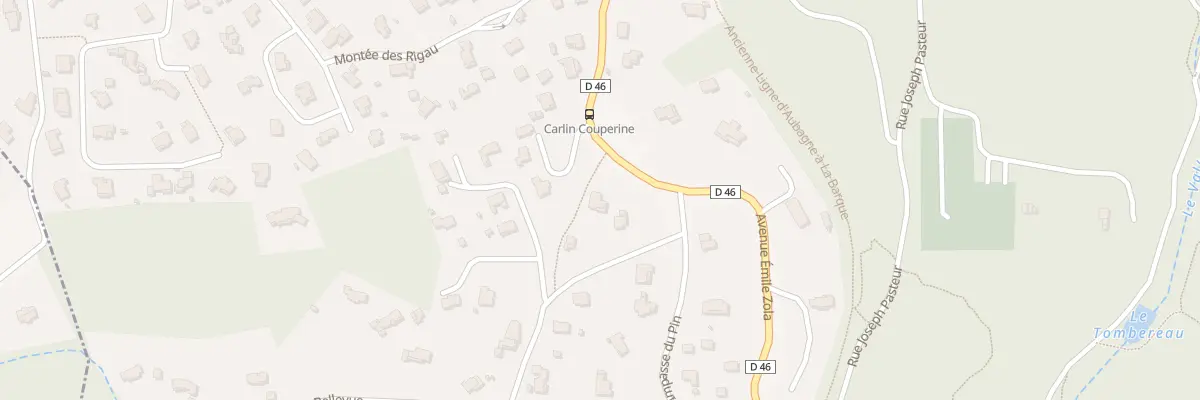 Plan du 5413A Carlin et Courperine à Gréasque