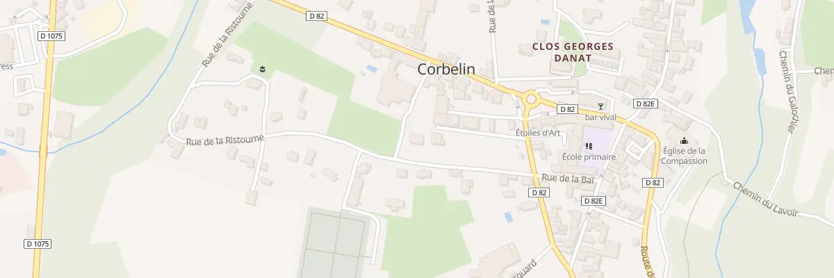 Plan du 126 Rue du Champ de Mars à Corbelin