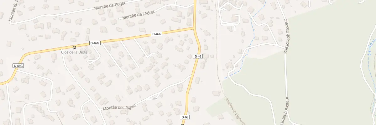 Plan du 5304 Les Grandsedes à Gréasque