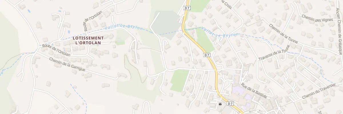 Plan du 5175 La Loubatiere à Cadolive