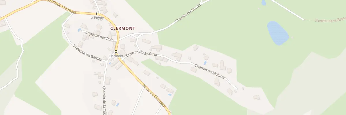 Plan du 157 Che du Molarot à Chirens