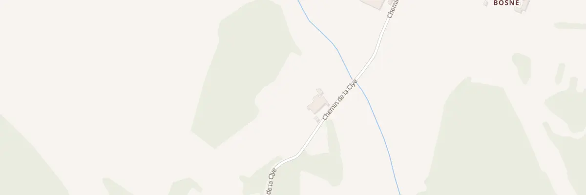 Plan du 360 Che de la Clye à Mantry