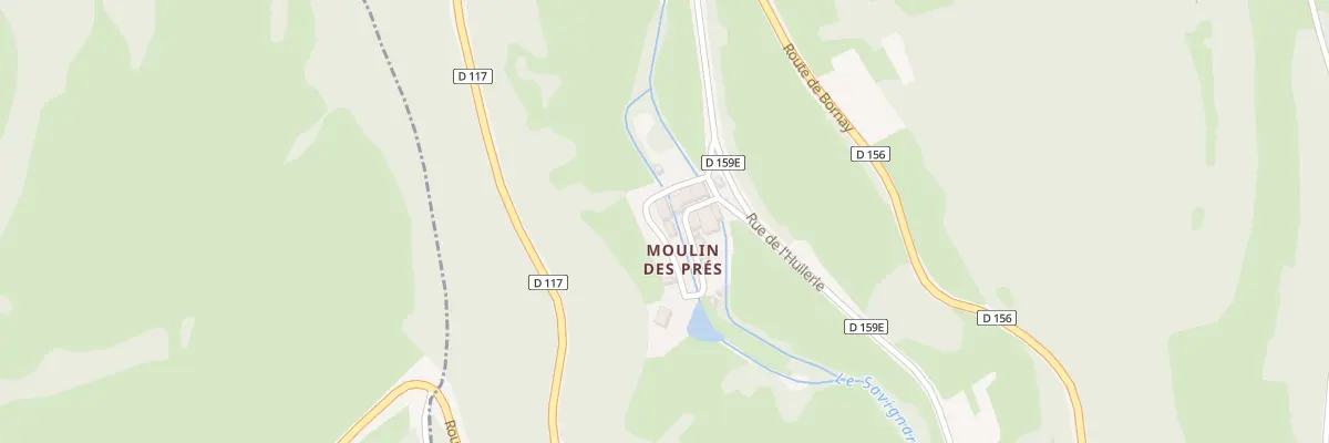 Plan du 61 Rue du Moulin des Pres à Macornay