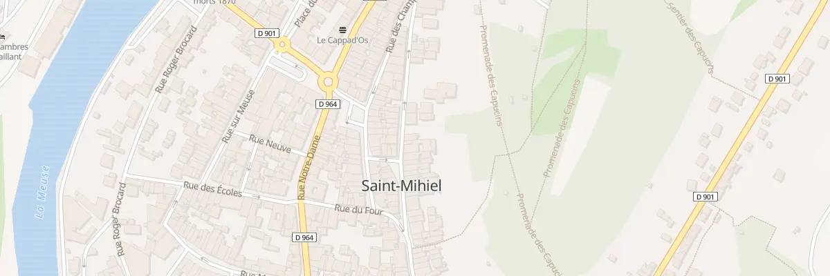 Plan du 8 Rue des Annonciades à Saint-Mihiel